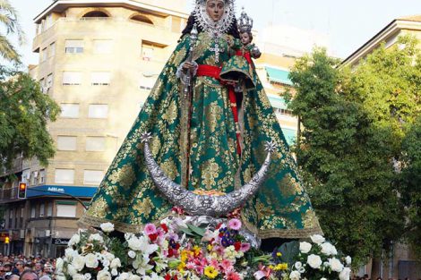 Virgen de la Fuensanta en su Romería